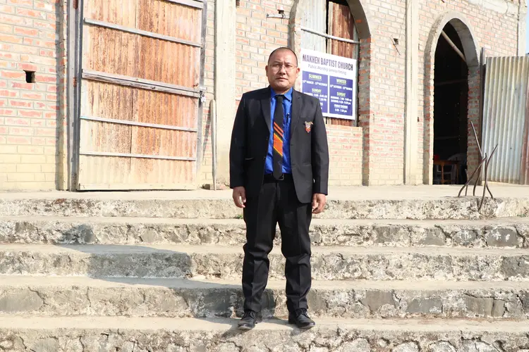 Rev.M.Wizunang Pastor  Makhen Baptist Church