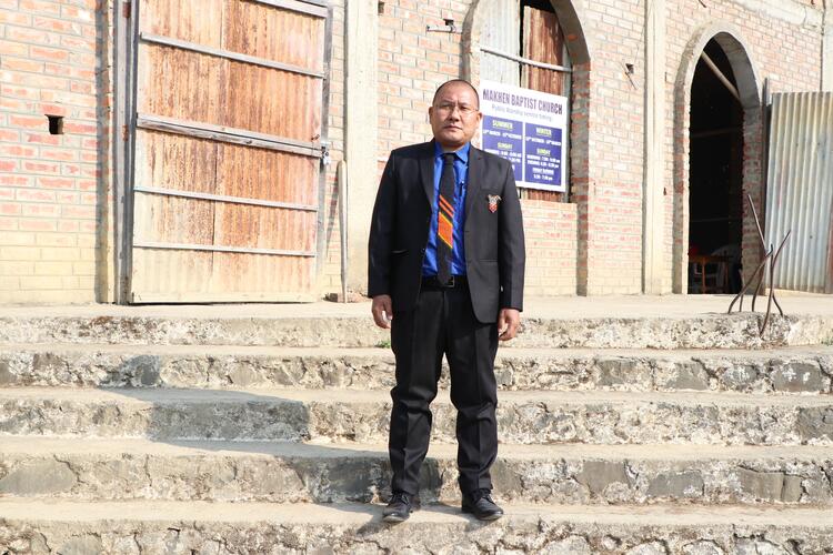 M.Wizunang, Pastor,   Makhen Baptist Church